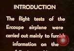 Image of Ercoupe airplane California United States USA, 1941, second 45 stock footage video 65675070799