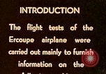 Image of Ercoupe airplane California United States USA, 1941, second 46 stock footage video 65675070799