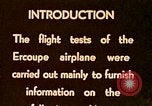 Image of Ercoupe airplane California United States USA, 1941, second 48 stock footage video 65675070799