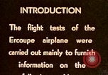 Image of Ercoupe airplane California United States USA, 1941, second 50 stock footage video 65675070799