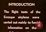Image of Ercoupe airplane California United States USA, 1941, second 53 stock footage video 65675070799