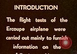 Image of Ercoupe airplane California United States USA, 1941, second 54 stock footage video 65675070799