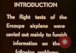 Image of Ercoupe airplane California United States USA, 1941, second 55 stock footage video 65675070799