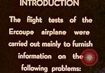 Image of Ercoupe airplane California United States USA, 1941, second 56 stock footage video 65675070799