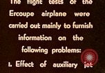 Image of Ercoupe airplane California United States USA, 1941, second 61 stock footage video 65675070799