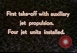 Image of First flight of Ercoupe airplane with jet boosters California United States USA, 1941, second 4 stock footage video 65675070804