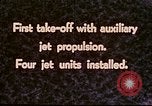 Image of First flight of Ercoupe airplane with jet boosters California United States USA, 1941, second 5 stock footage video 65675070804