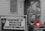 Image of U.S. Army Military Police polygraph crime suspect Georgia United States USA, 1962, second 11 stock footage video 65675070837