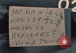 Image of ethnic Vietnamese fleeing Cambodia Vung Tau Vietnam, 1970, second 8 stock footage video 65675070855