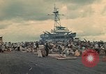 Image of ethnic Vietnamese fleeing Cambodia Vung Tau Vietnam, 1970, second 19 stock footage video 65675070855