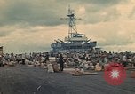 Image of ethnic Vietnamese fleeing Cambodia Vung Tau Vietnam, 1970, second 20 stock footage video 65675070855