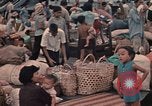 Image of ethnic Vietnamese fleeing Cambodia Vung Tau Vietnam, 1970, second 45 stock footage video 65675070855