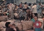 Image of ethnic Vietnamese fleeing Cambodia Vung Tau Vietnam, 1970, second 51 stock footage video 65675070855