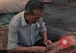 Image of ethnic Vietnamese fleeing Cambodia Vung Tau Vietnam, 1970, second 53 stock footage video 65675070855