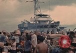 Image of Arrival of Vietnamese refugees from Cambodia Vung Tau Vietnam, 1970, second 14 stock footage video 65675070856