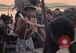 Image of Arrival of Vietnamese refugees from Cambodia Vung Tau Vietnam, 1970, second 54 stock footage video 65675070856