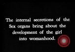 Image of female reproductive organs United States USA, 1922, second 1 stock footage video 65675070866