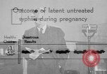 Standbild Syphilis United States USA, 1935, aus Sekunde 46 historischem Filmmaterial Videoclip 65675070869