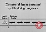 Standbild Syphilis United States USA, 1935, aus Sekunde 58 historischem Filmmaterial Videoclip 65675070869