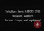 Image of German prisoners Soviet Union, 1943, second 4 stock footage video 65675070876
