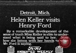 Image of Helen Keller Detroit Michigan USA, 1914, second 1 stock footage video 65675070878