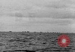 Image of D-Day invasion force off French coast English Channel, 1944, second 4 stock footage video 65675070900