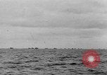 Image of D-Day invasion force off French coast English Channel, 1944, second 5 stock footage video 65675070900