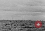 Image of D-Day invasion force off French coast English Channel, 1944, second 6 stock footage video 65675070900