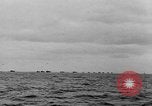 Image of D-Day invasion force off French coast English Channel, 1944, second 7 stock footage video 65675070900