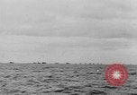 Image of D-Day invasion force off French coast English Channel, 1944, second 8 stock footage video 65675070900