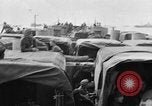 Image of D-Day invasion force off French coast English Channel, 1944, second 13 stock footage video 65675070900