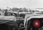 Image of D-Day invasion force off French coast English Channel, 1944, second 16 stock footage video 65675070900