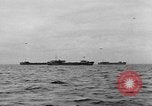 Image of D-Day invasion force off French coast English Channel, 1944, second 19 stock footage video 65675070900