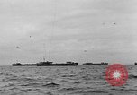 Image of D-Day invasion force off French coast English Channel, 1944, second 20 stock footage video 65675070900