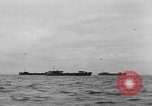 Image of D-Day invasion force off French coast English Channel, 1944, second 22 stock footage video 65675070900