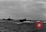 Image of D-Day invasion force off French coast English Channel, 1944, second 30 stock footage video 65675070900