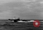 Image of D-Day invasion force off French coast English Channel, 1944, second 32 stock footage video 65675070900