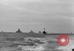 Image of D-Day invasion force off French coast English Channel, 1944, second 34 stock footage video 65675070900