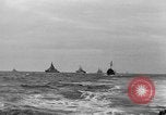 Image of D-Day invasion force off French coast English Channel, 1944, second 36 stock footage video 65675070900
