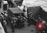 Image of D-Day invasion force off French coast English Channel, 1944, second 41 stock footage video 65675070900