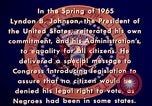Image of voting rights legislation United States USA, 1965, second 20 stock footage video 65675070903