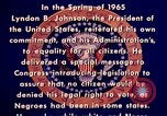 Image of voting rights legislation United States USA, 1965, second 21 stock footage video 65675070903