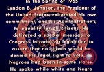 Image of voting rights legislation United States USA, 1965, second 22 stock footage video 65675070903
