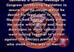 Image of voting rights legislation United States USA, 1965, second 32 stock footage video 65675070903