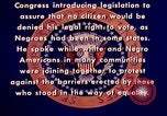 Image of voting rights legislation United States USA, 1965, second 33 stock footage video 65675070903