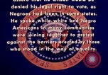 Image of voting rights legislation United States USA, 1965, second 36 stock footage video 65675070903
