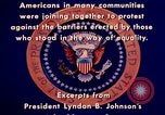 Image of voting rights legislation United States USA, 1965, second 43 stock footage video 65675070903
