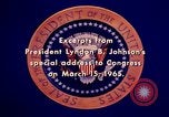 Image of voting rights legislation United States USA, 1965, second 54 stock footage video 65675070903