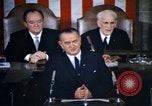 Image of President Johnson address to Congress on Voting Rights Washington DC USA, 1965, second 11 stock footage video 65675070904