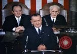 Image of President Johnson address to Congress on Voting Rights Washington DC USA, 1965, second 13 stock footage video 65675070904